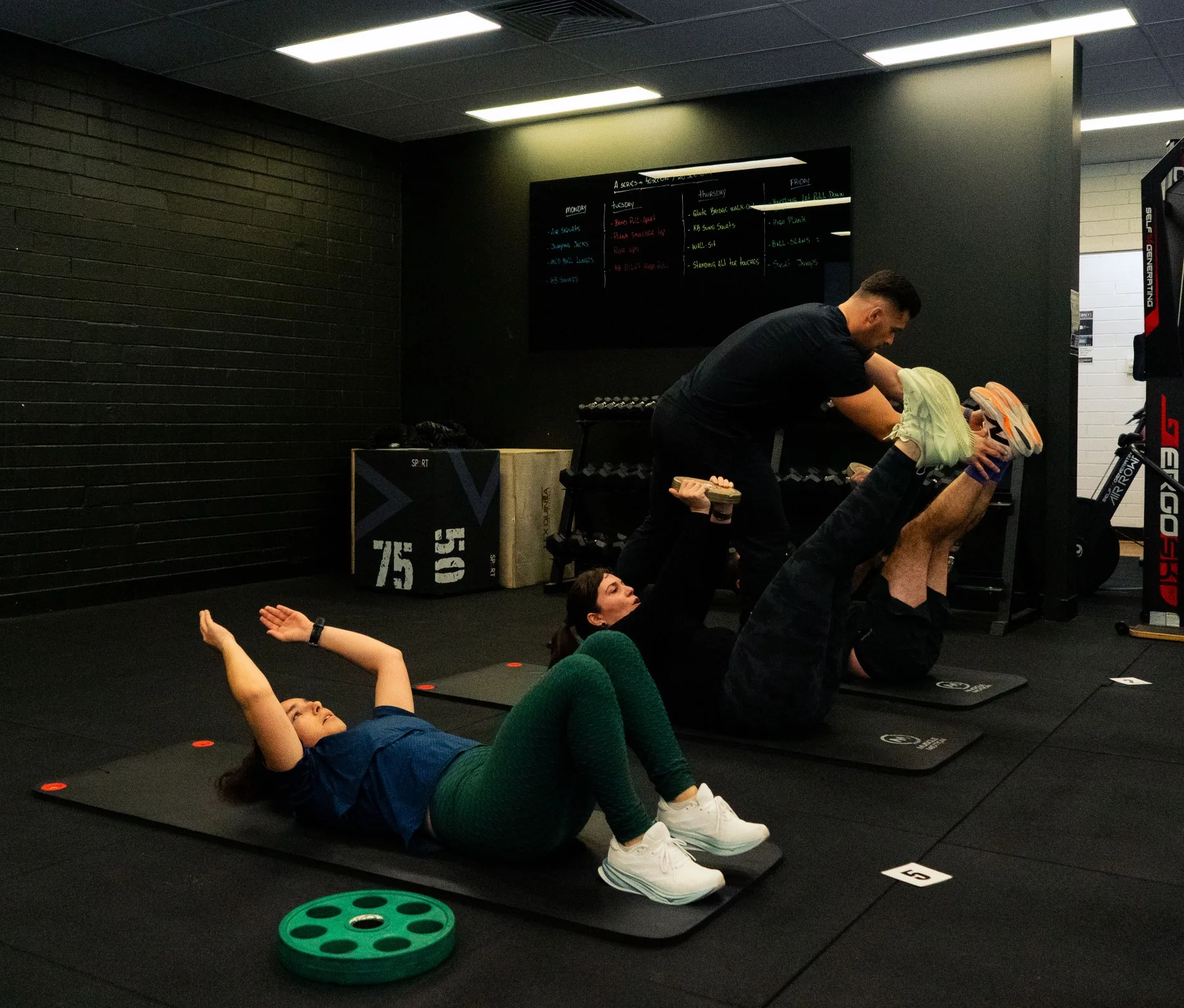 Hudson assisting clients during partner core work