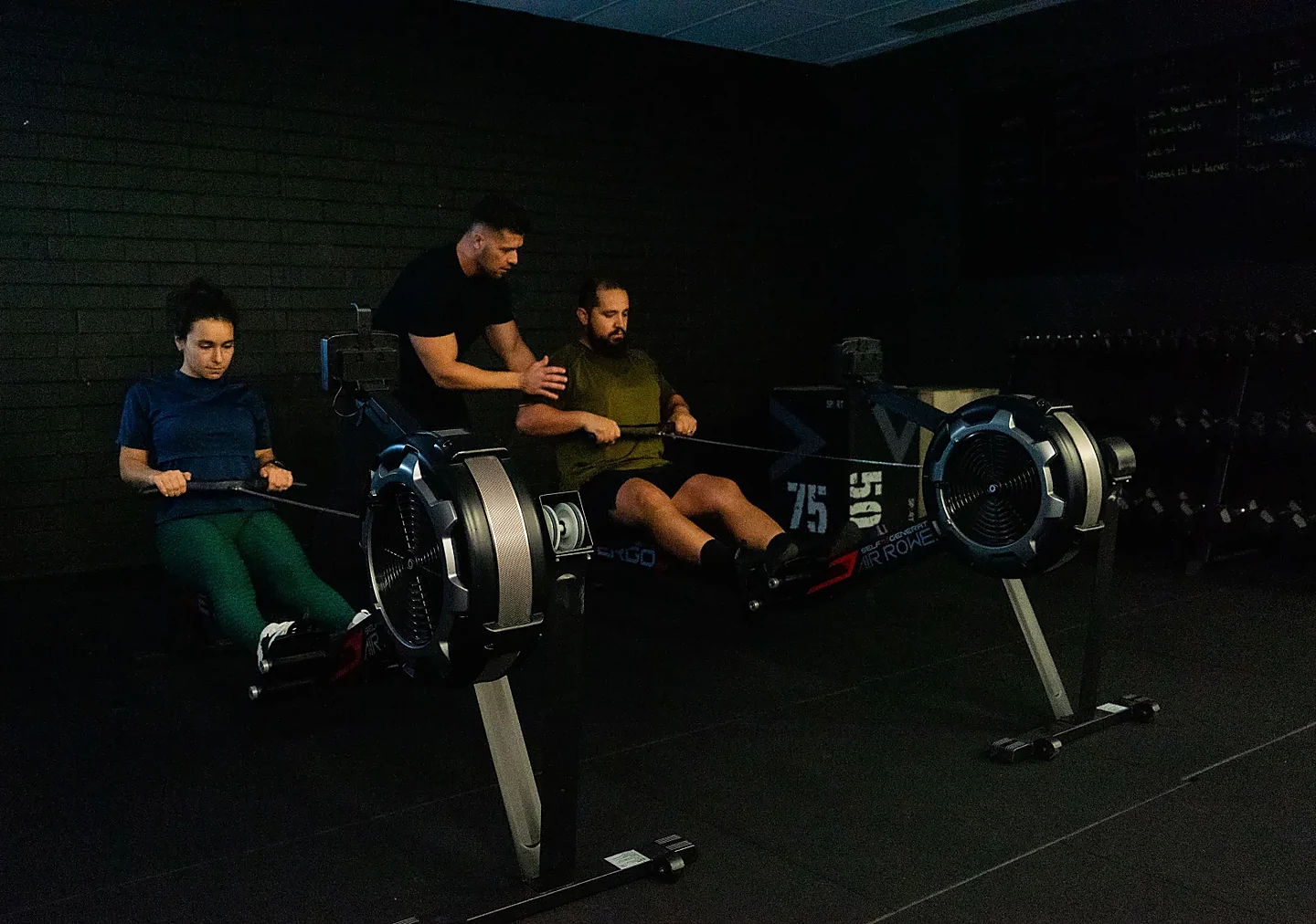 Hudson coaching rowing technique one on one